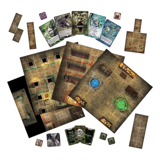 Dungeons & Dragons Spiel-Erweiterung Onslaught Tomb of Horrors - Maps & Monsters Expansion *Englische Version*