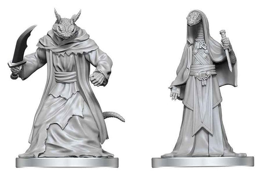 Pathfinder Battles Deep Cuts Miniatur unbemalt Zyss & Aapoph Serpentfolk 13 cm