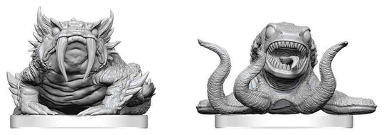 Pathfinder Battles Deep Cuts Miniatur unbemalt Bogwid & Slurk 13 cm