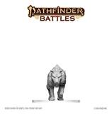 Pathfinder Battles Deep Cuts Miniatur unbemalt Hyaenodon 13 cm