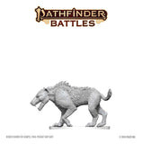 Pathfinder Battles Deep Cuts Miniatur unbemalt Hyaenodon 13 cm