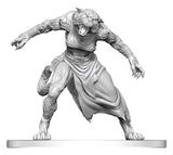 Pathfinder Battles Deep Cuts Miniatur unbemalt Weretiger 13 cm