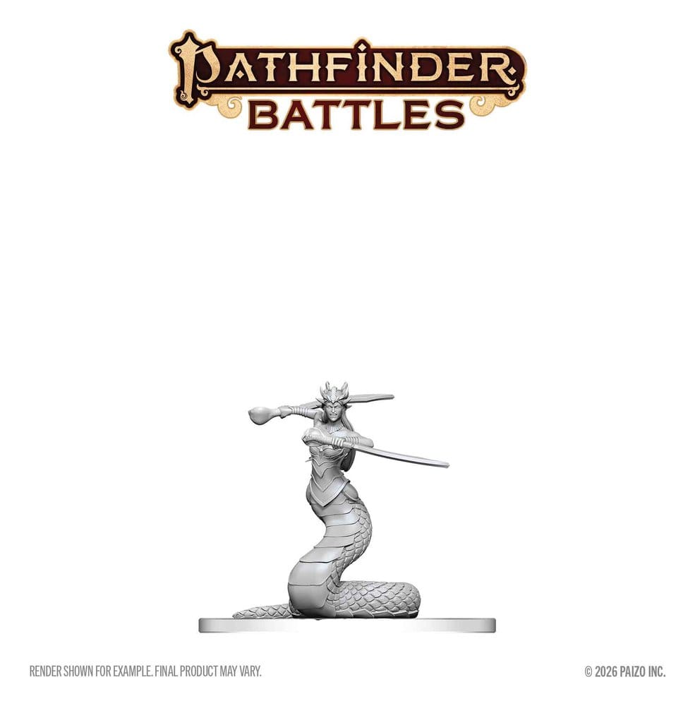 Pathfinder Battles Deep Cuts Miniatur unbemalt Lamia-Matriarchin 13 cm