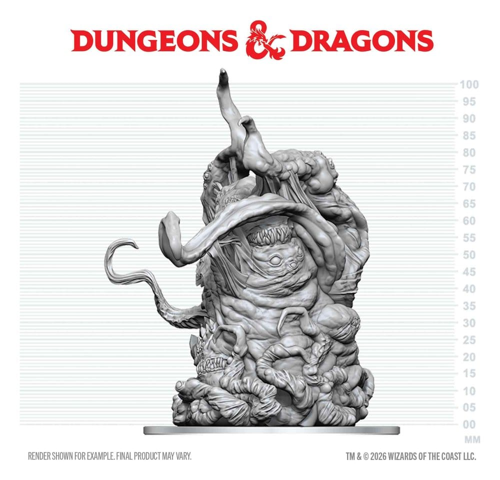 Dungeons & Dragons Nolzur's Marvelous Miniatures Miniatur unbemalt Shoggoth 20 cm