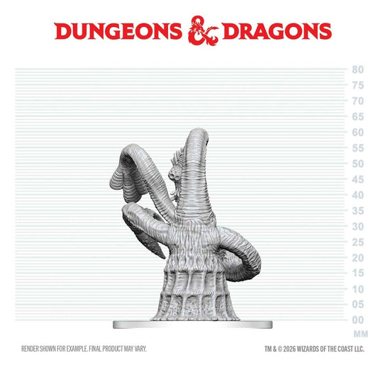 Dungeons & Dragons Nolzur's Marvelous Miniatures Miniatur unbemalt Yithianer 14 cm