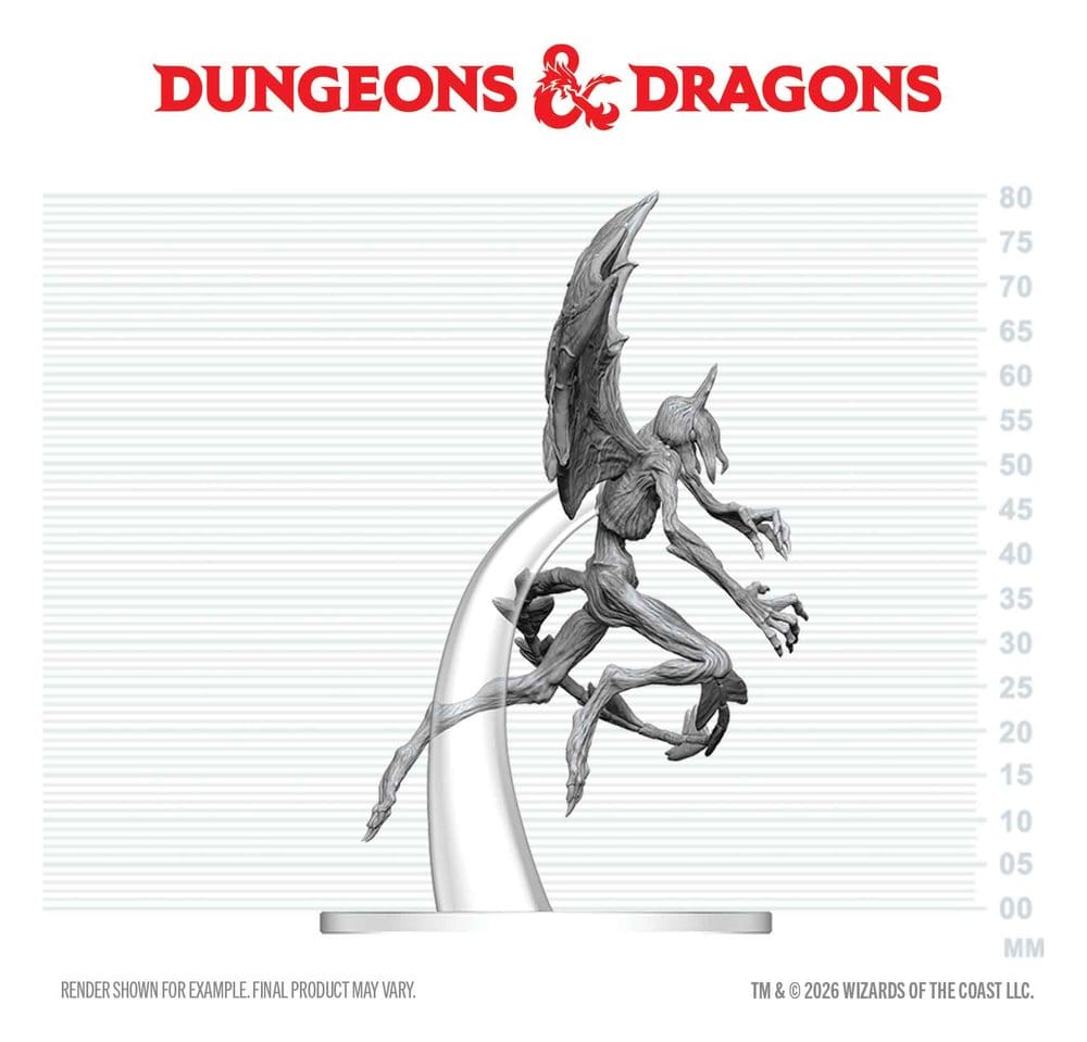 Dungeons & Dragons Nolzur's Marvelous Miniatures Miniatur unbemalt Nachtmahr 17 cm