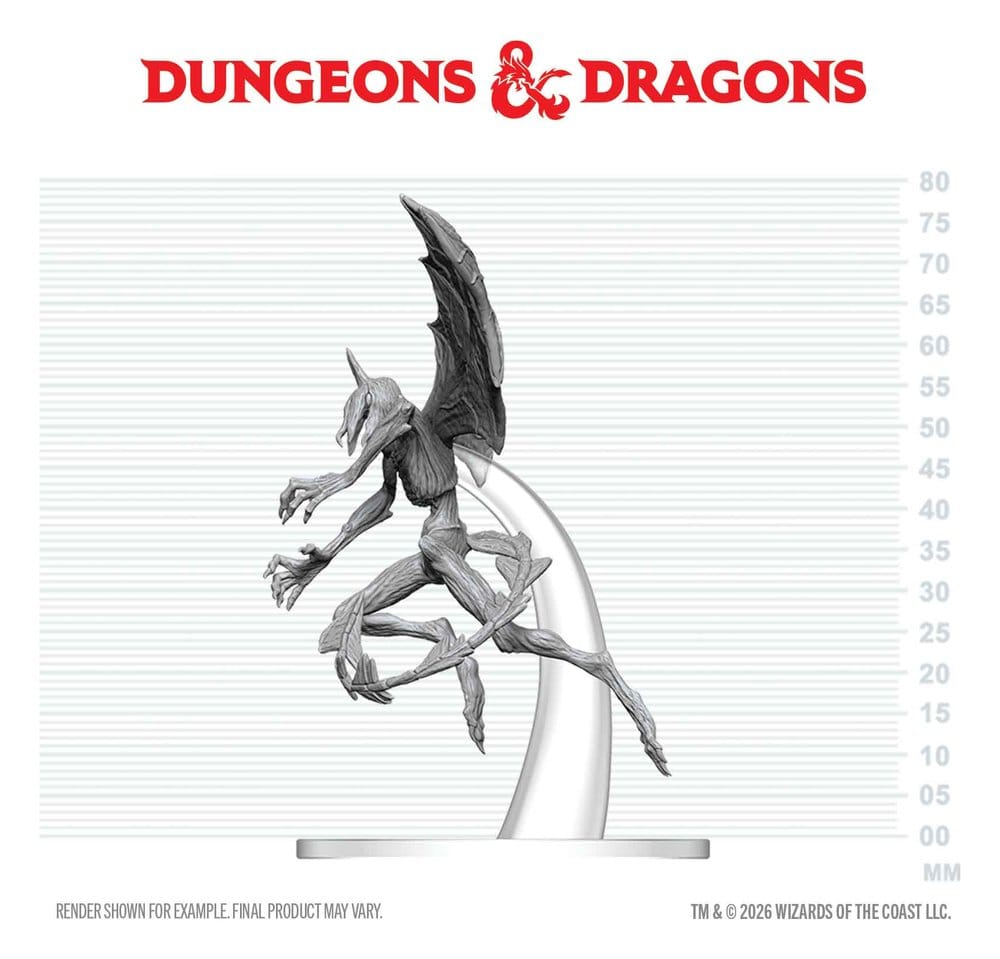 Dungeons & Dragons Nolzur's Marvelous Miniatures Miniatur unbemalt Nachtmahr 17 cm