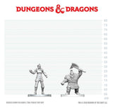 D&D Nolzur's Marvelous Miniatures Minifiguren Kultist von Bane & Zwergen-Zhentilar-Soldat 13 cm