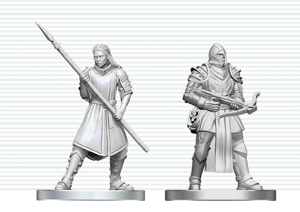 D&D Nolzur's Marvelous Miniatures Minifiguren Town Guards 13 cm