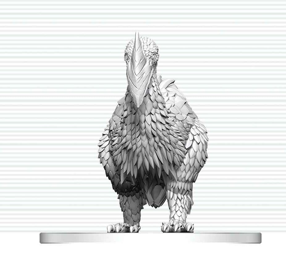 D&D Nolzur's Marvelous Miniatures Minifigur Axe Beak 4 cm