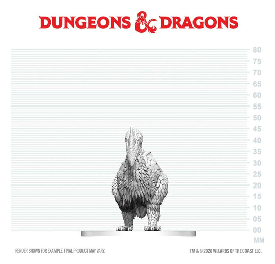 D&D Nolzur's Marvelous Miniatures Minifigur Axe Beak 4 cm