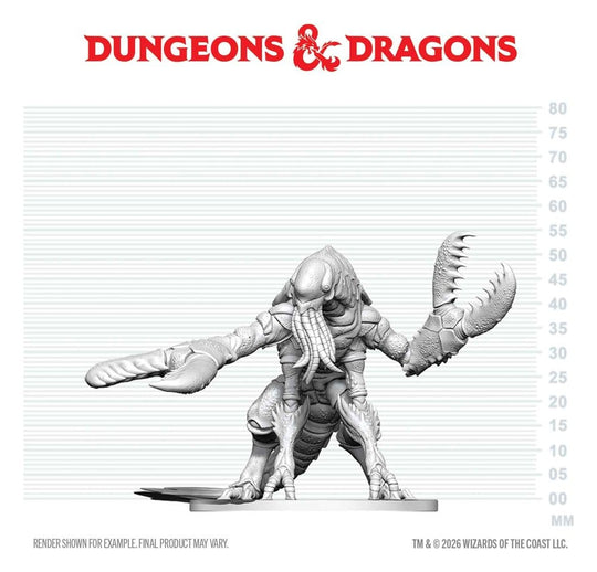 D&D Nolzur's Marvelous Miniatures Minifigur Chuul 6 cm