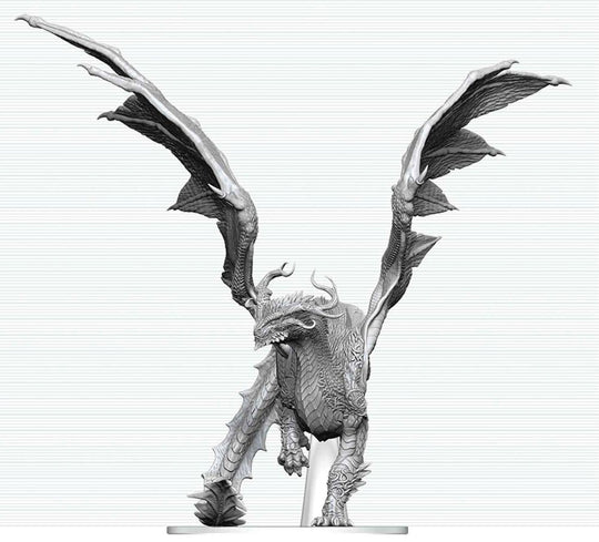 Dungeons & Dragons Nolzur's Marvelous Miniatures Miniatur unbemalt Adult Spirit Dragon 24 cm