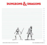 Dungeons & Dragons Nolzur's Marvelous Miniatures Miniatur unbemalt Zombie & Skeleton 14 cm