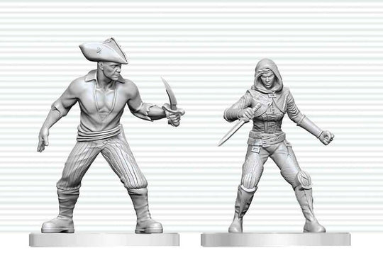 Dungeons & Dragons Nolzur's Marvelous Miniatures Miniatur unbemalt Bandit & Pirat 14 cm