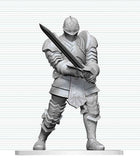 Dungeons & Dragons Nolzur's Marvelous Miniatures Miniatur unbemalt Red Knight Guardian Golem 14 cm