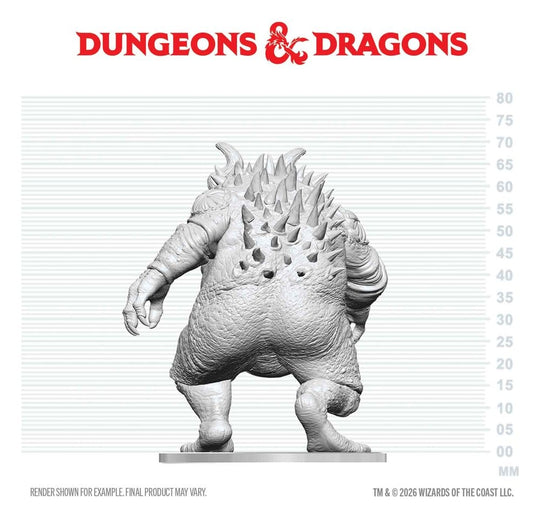 Dungeons & Dragons Nolzur's Marvelous Miniatures Miniatur unbemalt Hezrou 17 cm
