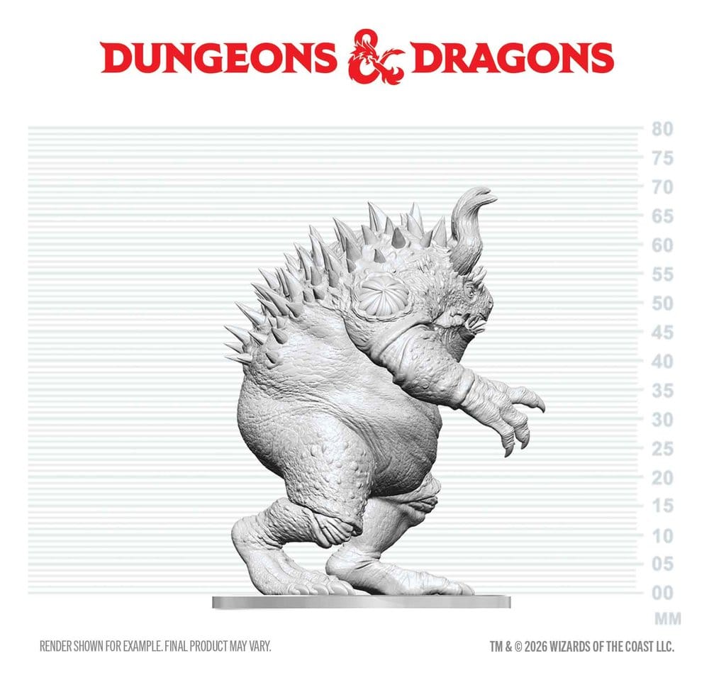 Dungeons & Dragons Nolzur's Marvelous Miniatures Miniatur unbemalt Hezrou 17 cm