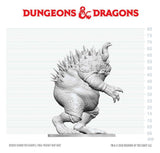Dungeons & Dragons Nolzur's Marvelous Miniatures Miniatur unbemalt Hezrou 17 cm