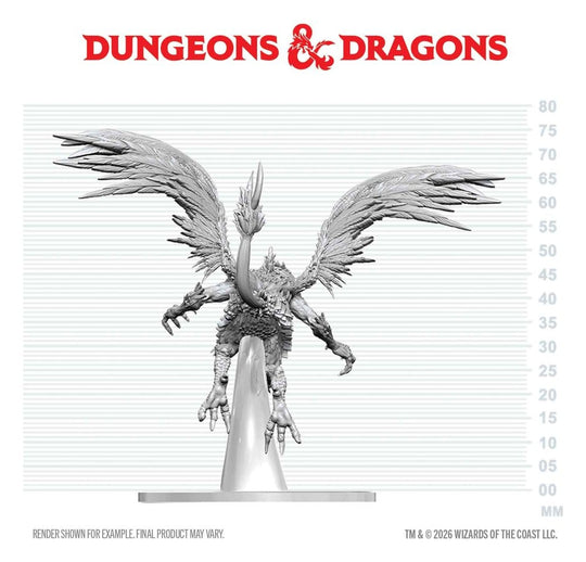 Dungeons & Dragons Nolzur's Marvelous Miniatures Miniatur unbemalt Vrock 17 cm