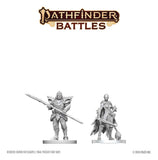 Pathfinder Battles Deep Cuts Miniatur unbemalt Nail & Rack Hellknights 14 cm