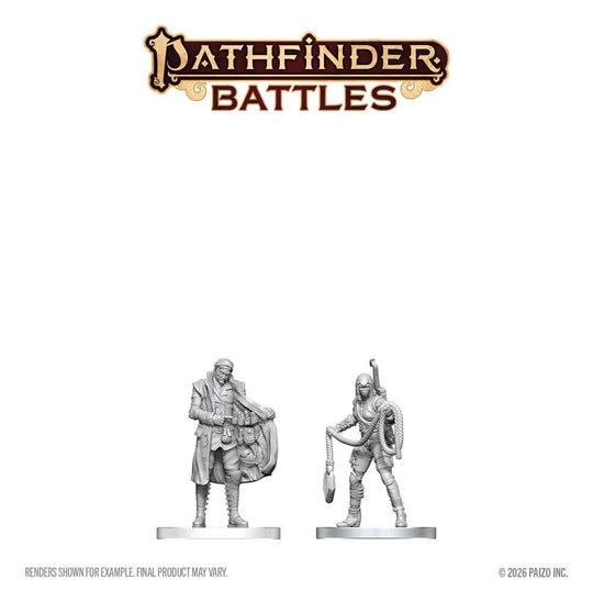 Pathfinder Battles Deep Cuts Miniatur unbemalt Burglar & Fence 14 cm