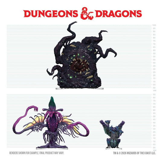 D&D Icons of the Realms Boxed Miniaturen vorbemalt Eldritch Enemies of Ravenloft