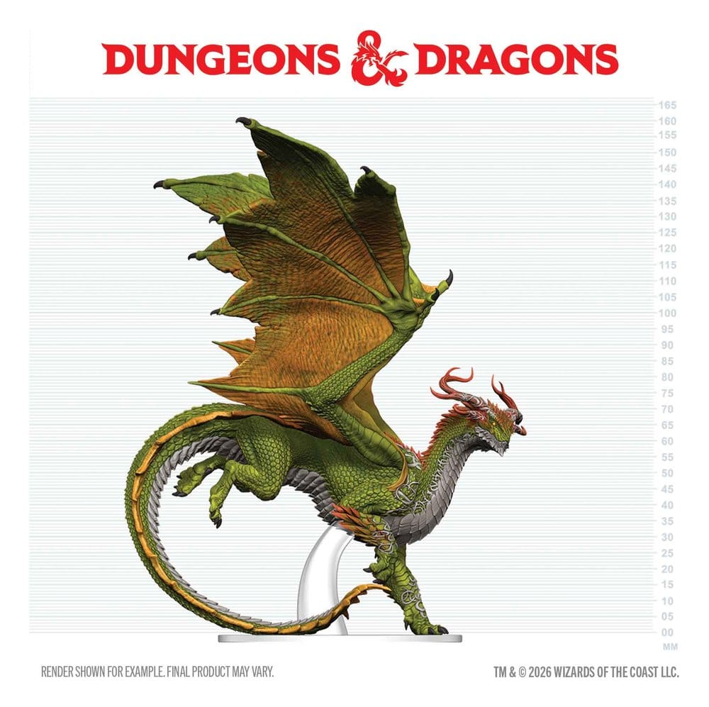 Dungeons & Dragons Icons of the Realms Miniaturen vorbemalt Adult Spirit Dragon 24 cm