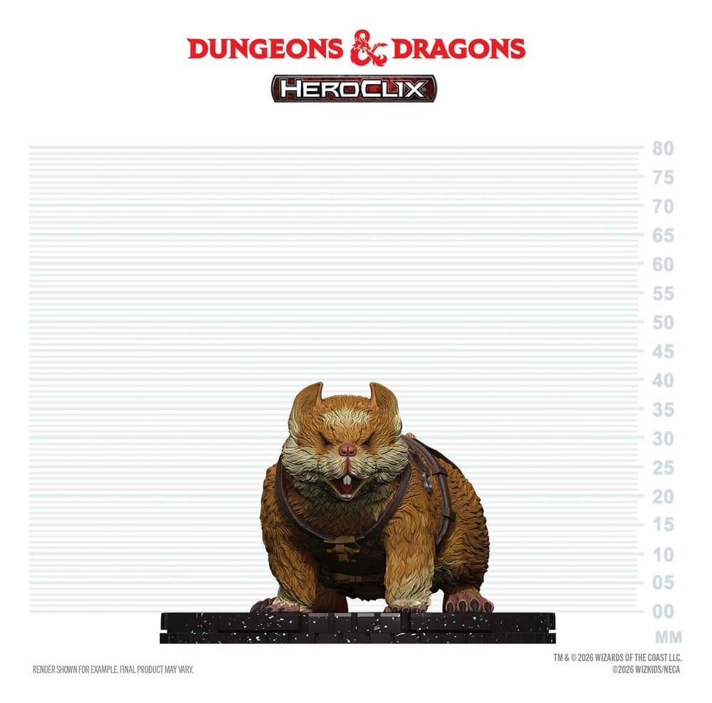 Dungeons & Dragons HeroClix: Giant Minifigur Space Hamster