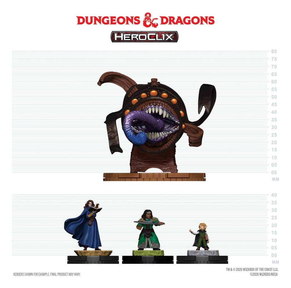 Dungeons & Dragons HeroClix: Figuren-Set Tavern Trouble 18 cm