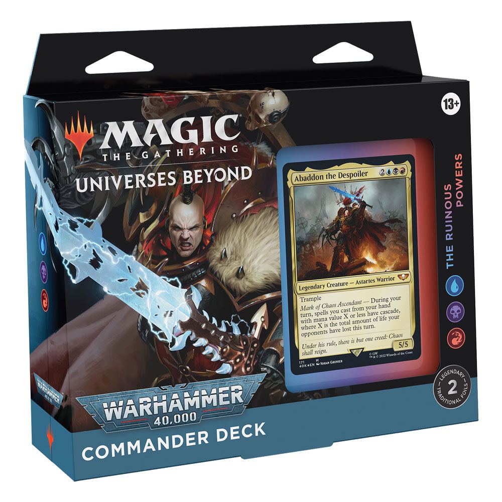 Magic the Gathering Universes Beyond: Warhammer 40,000 Commander-Decks Display (4) englisch
