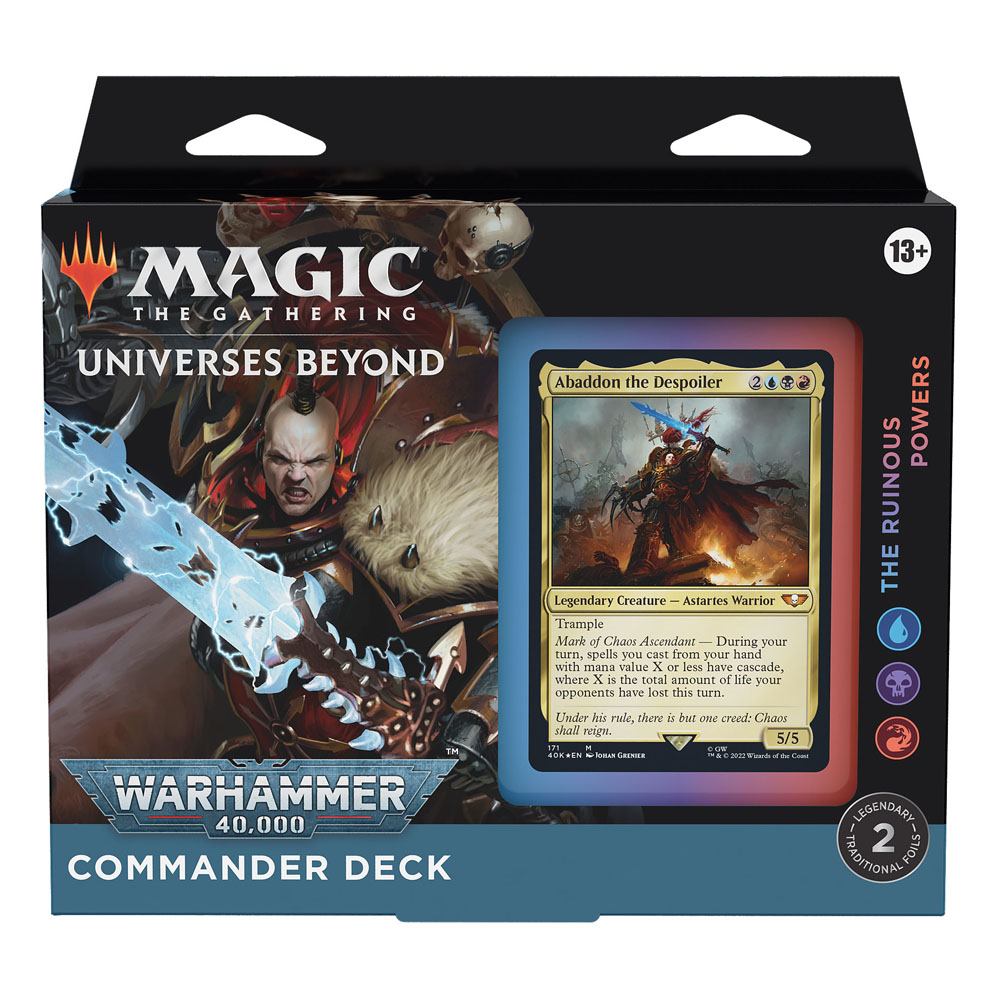 Magic the Gathering Universes Beyond: Warhammer 40,000 Commander-Decks Display (4) englisch
