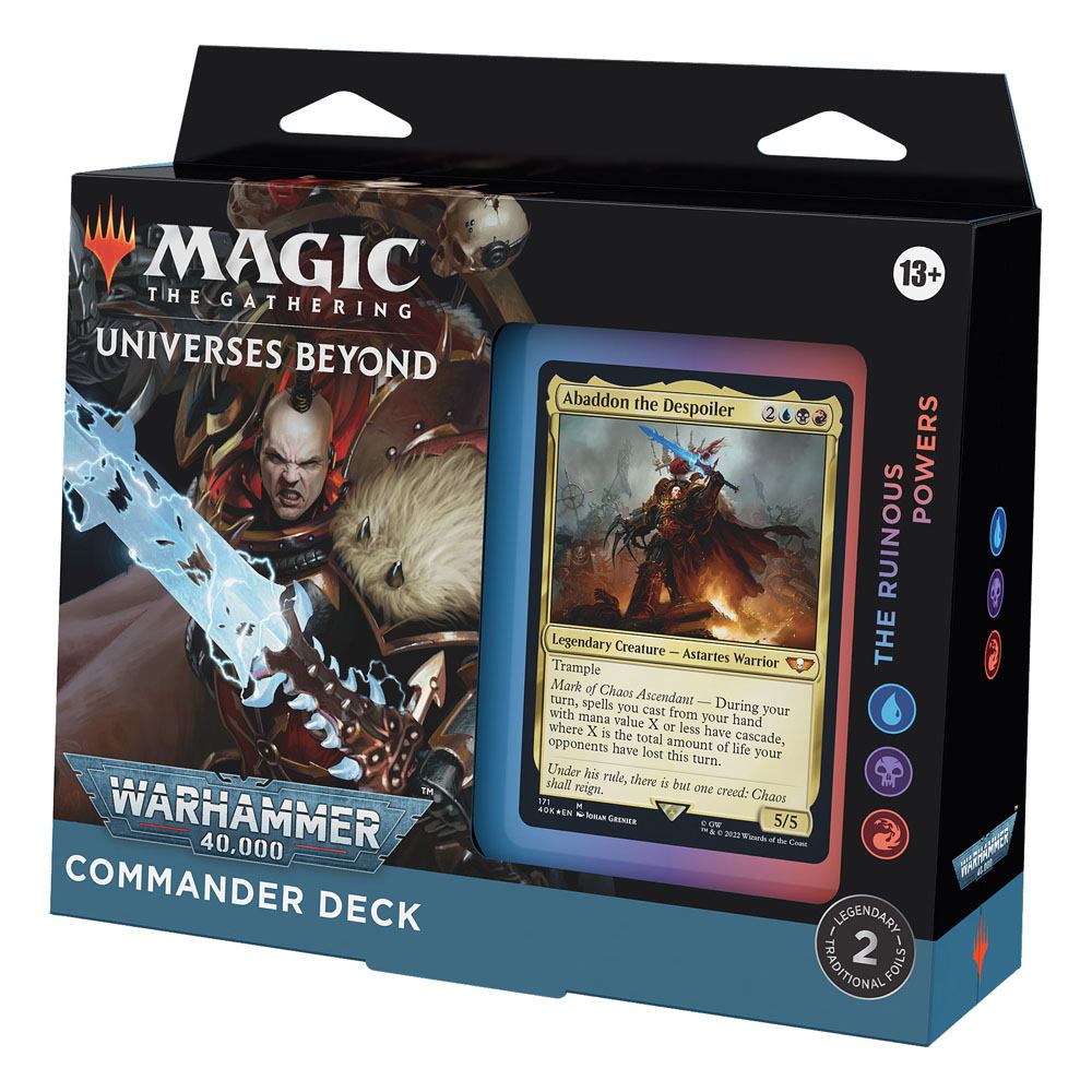 Magic the Gathering Universes Beyond: Warhammer 40,000 Commander-Decks Display (4) englisch