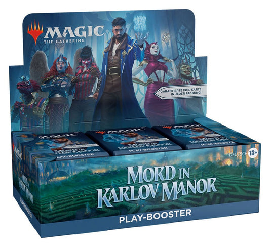 Magic the Gathering Mord in Karlov Manor Play-Booster Display (36) deutsch