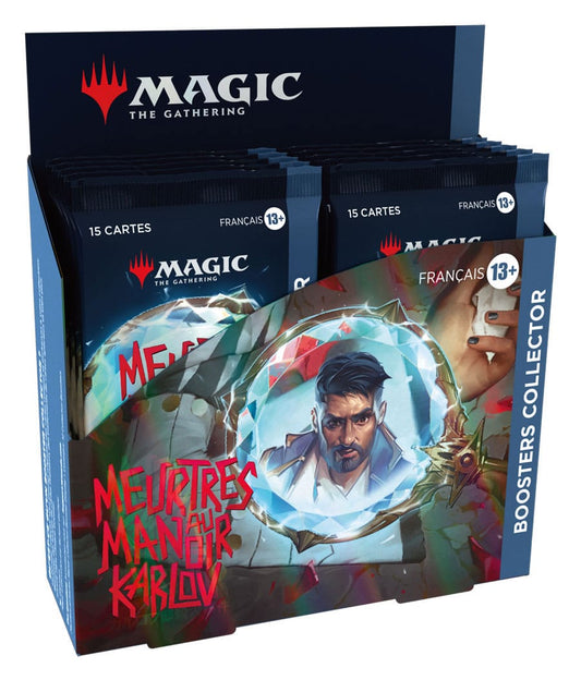 Magic the Gathering Meurtres au manoir Karlov Sammler Booster Display (12) französisch