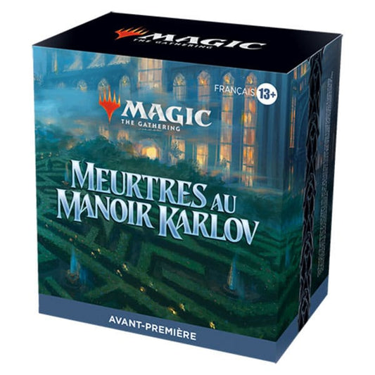 Magic the Gathering Meurtres au manoir Karlov Prerelease Pack französisch