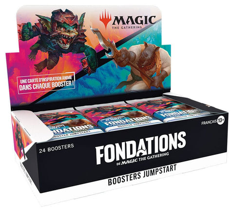 Magic the Gathering Fondations Jumpstart-Booster Display (24) französisch