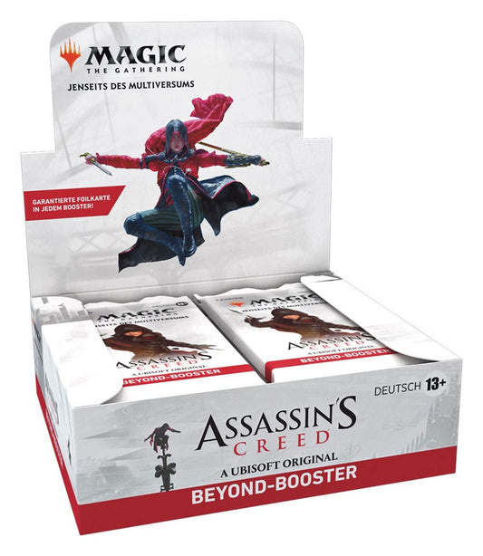 Magic the Gathering Jenseits des Multiversums: Assassin's Creed Beyond-Booster Display (24) deutsch