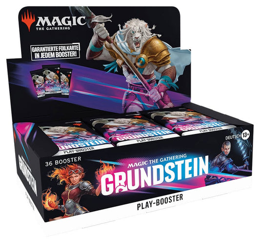 Magic the Gathering Grundstein Play-Booster Display (36) deutsch