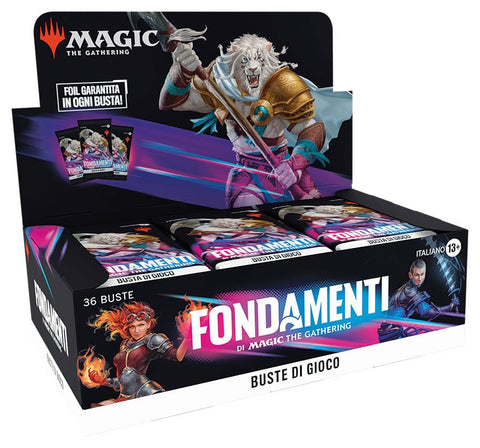 Magic the Gathering Fondamenti Play-Booster Display (36) italienisch