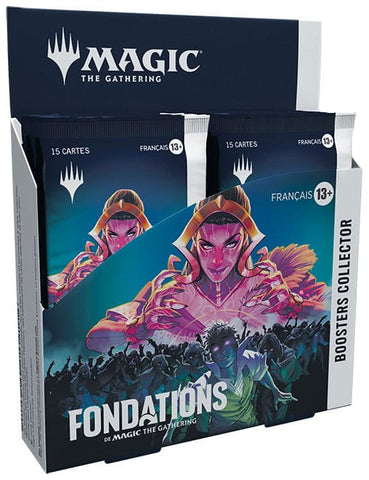 Magic the Gathering Fondations Sammler Booster Display (12) französisch