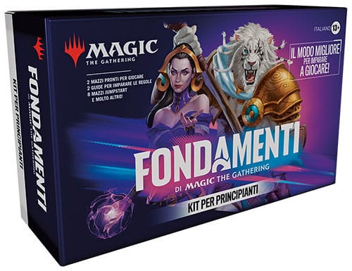 Magic the Gathering Fondamenti Einsteigerboxen Umkarton (3) italienisch