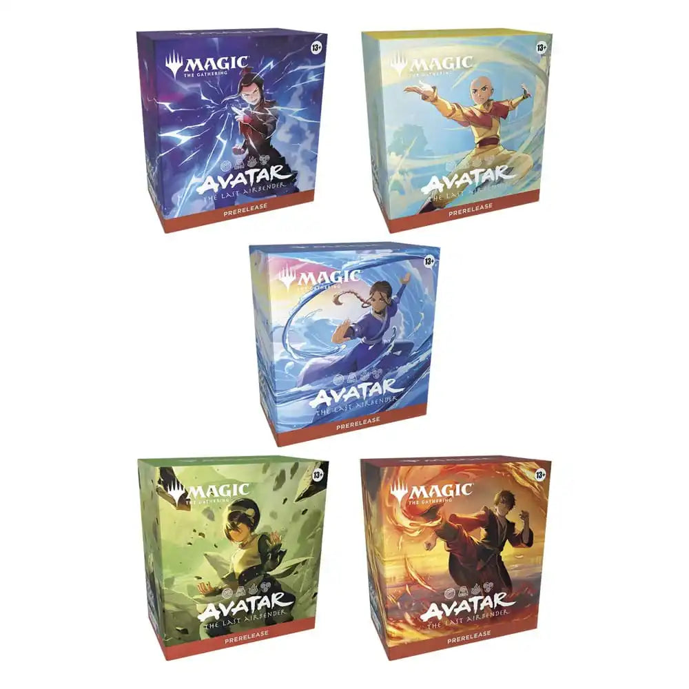 Magic the Gathering Avatar: La Leggenda di Aang Prerelease Packs Umkarton (15) italienisch