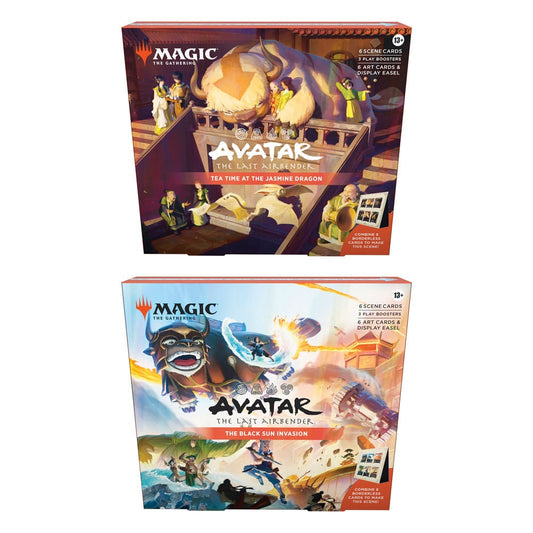 Magic the Gathering Avatar: The Last Airbender Szenenboxen Display (4) englisch