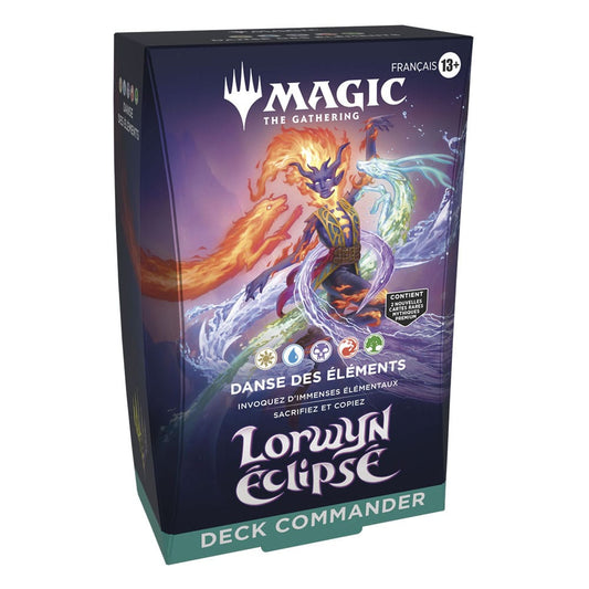 Magic the Gathering Lorwyn éclipsé Commander-Decks Display (4) französisch