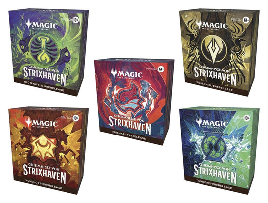 Magic the Gathering Geheimnisse von Strixhaven Prerelease Packs Umkarton (15) deutsch