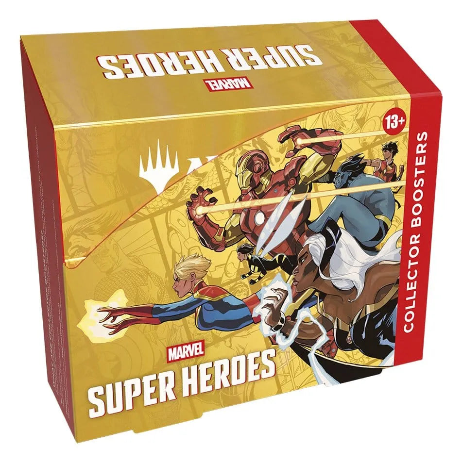 Magic the Gathering Marvel Super Heroes Sammler Booster Display (12) englisch