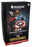 Magic the Gathering Marvel Super Heroes Commander Decks Umkarton (4) englisch