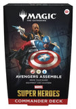 Magic the Gathering Marvel Super Heroes Commander Decks Umkarton (4) englisch