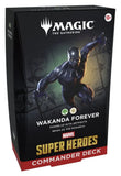 Magic the Gathering Marvel Super Heroes Commander Decks Umkarton (4) englisch